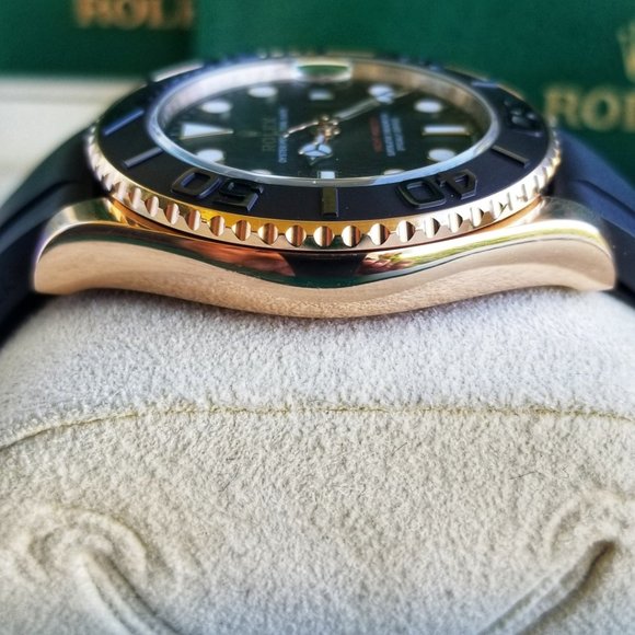 Rolex Yacht Master 18k Gold 268655 Mens Watch - Picture 4 of 7